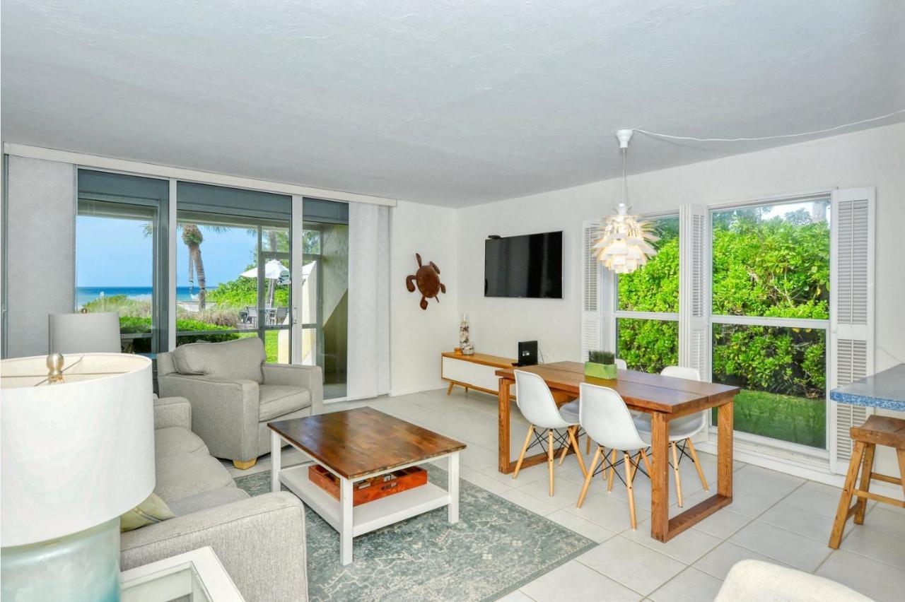 Laplaya 101A Step Out To The Beach From Your Screened Lanai Light And Bright End Unit Longboat Key Exterior photo