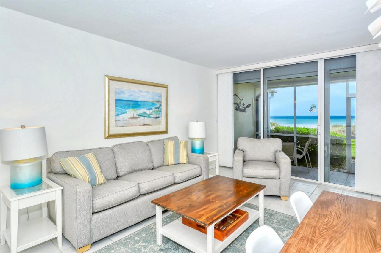 Laplaya 101A Step Out To The Beach From Your Screened Lanai Light And Bright End Unit Longboat Key Exterior photo